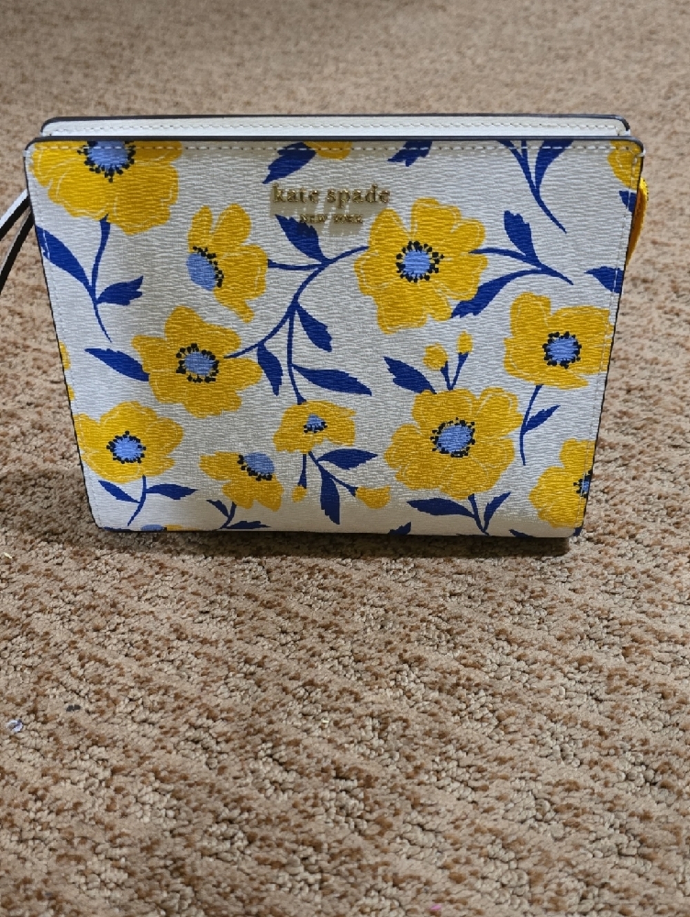 NWOT-Kate Spade Sunshine Floral Wristlet